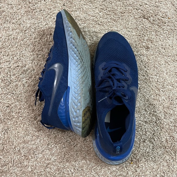 Nike Epic React Flyknit Blue Void - Picture 2 of 4